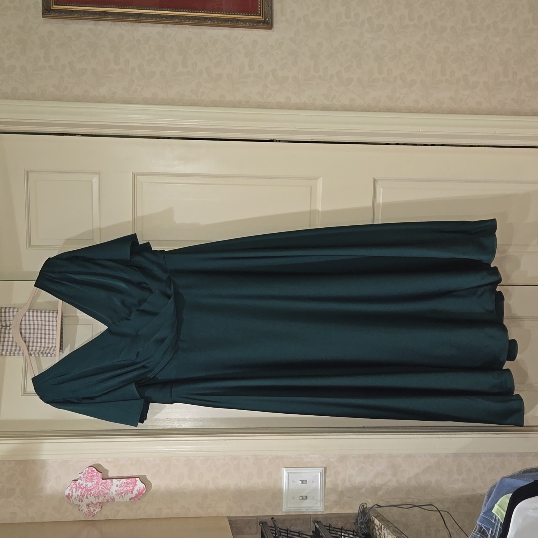 Aw Bridal Size 24 Hunter Green Wedding Or Bridesmaid Gown
